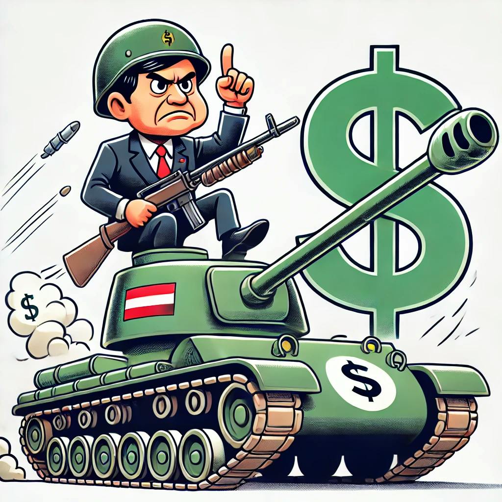 A la guerra contra el dólar