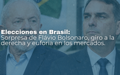 Elecciones en Brasil: Sorpresa de Flávio Bolsonaro, giro a la derecha y euforia en los mercados